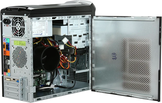 Alt view image 5 of 10 - Gateway Desktop PC DX Series DX4831-03 Intel Core i5-650 8GB DDR3 1TB HDD NVIDIA GeForce GT 220 Windows 7 Home Premium 64-bit