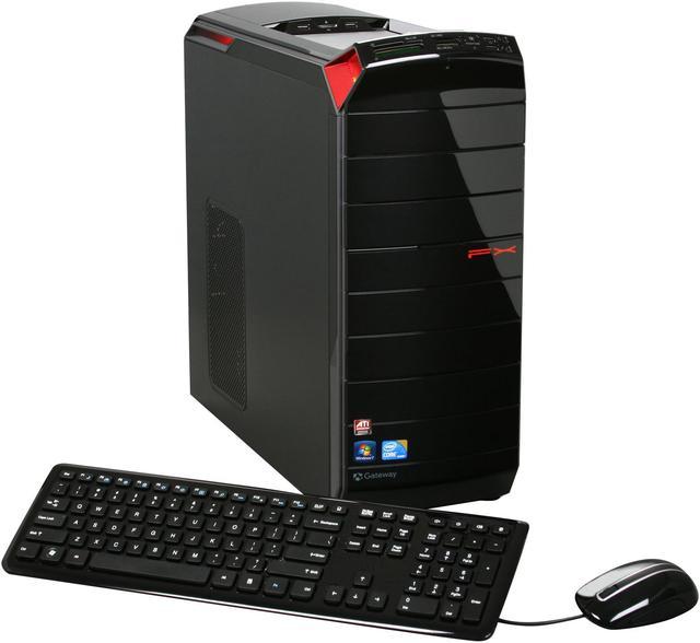 Gateway Desktop PC FX Series FX6831-01 Intel Core i7 860 (2.80GHz) 8GB DDR3  1.5TB HDD ATI Radeon HD 5850 Windows 7 Home Premium 64-bit