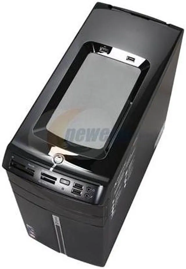 Alt view image 7 of 10 - Gateway Desktop PC DX Series DX4320-09 AMD Athlon II X4 635 4GB DDR3 1TB HDD ATI Radeon HD 5570 Windows 7 Home Premium 64-bit