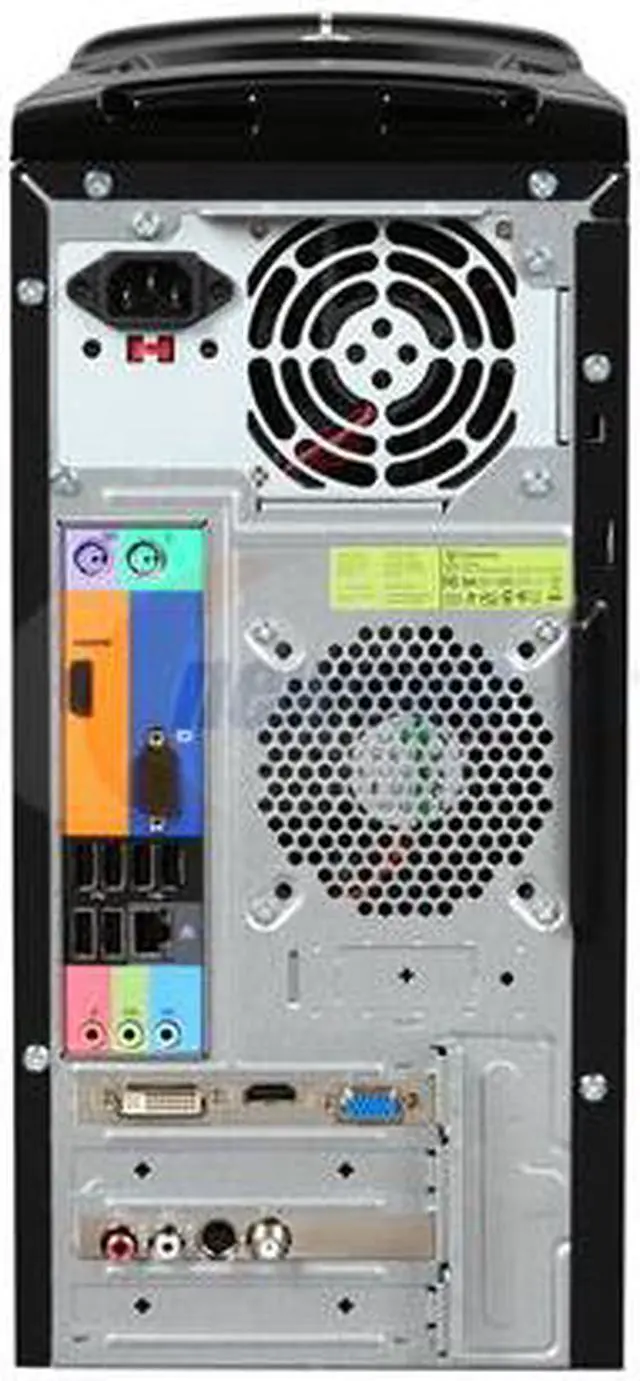 Alt view image 8 of 10 - Gateway Desktop PC DX Series DX4320-09 AMD Athlon II X4 635 4GB DDR3 1TB HDD ATI Radeon HD 5570 Windows 7 Home Premium 64-bit