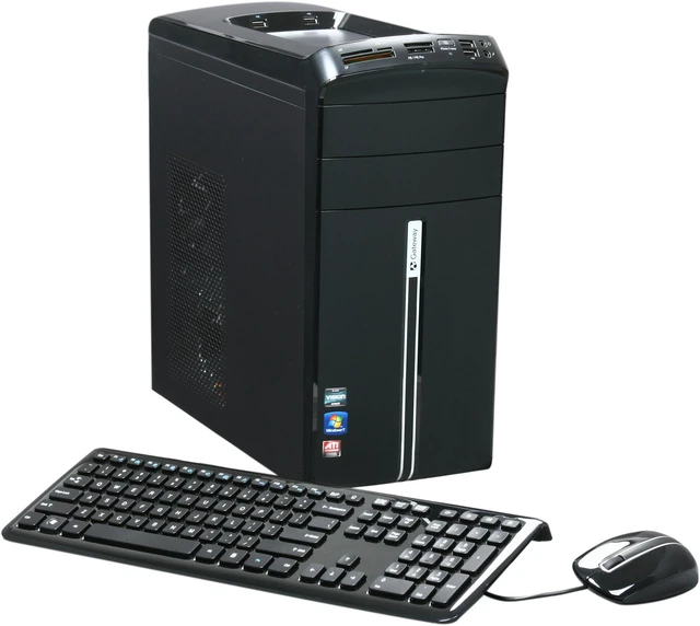 Main image of Gateway Desktop PC DX Series DX4320-19 AMD Phenom II X6 1035T 8GB DDR3 1.5TB HDD ATI Radeon HD 5750 Windows 7 Home Premium 64-bit