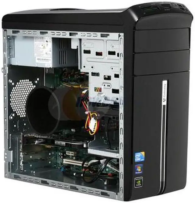 Alt view image 7 of 10 - Gateway Desktop PC DX Series DX4840-15 Intel Core i5-650 8GB DDR3 1TB HDD NVIDIA GeForce GT 320 Windows 7 Home Premium 64-bit