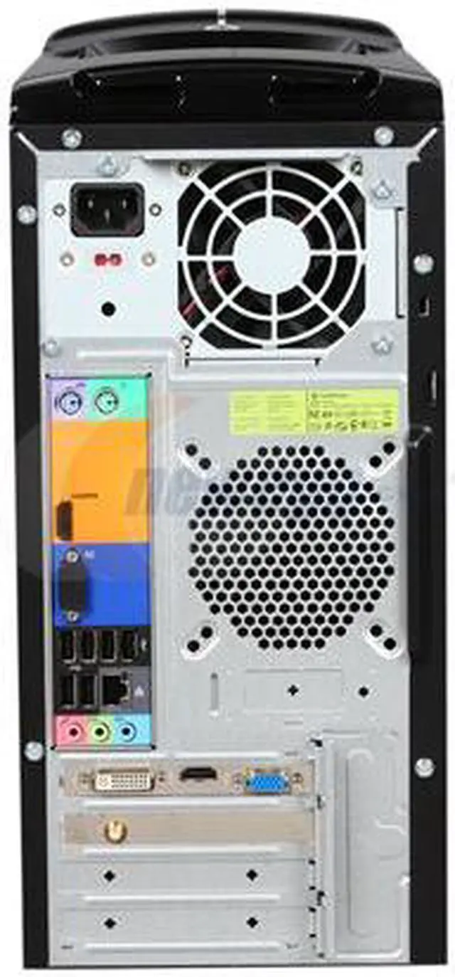 Alt view image 8 of 10 - Gateway Desktop PC DX Series DX4840-15 Intel Core i5-650 8GB DDR3 1TB HDD NVIDIA GeForce GT 320 Windows 7 Home Premium 64-bit