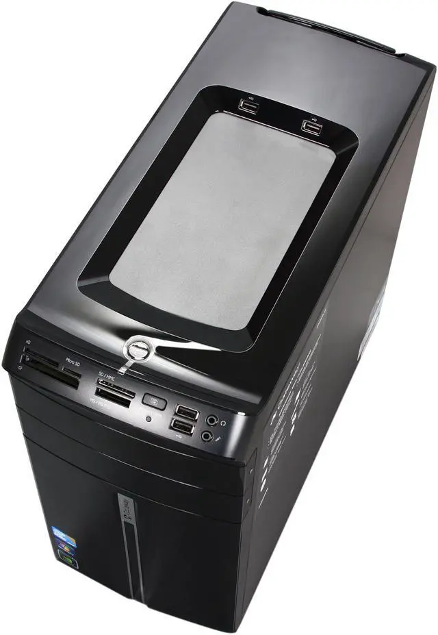 Alt view image 9 of 10 - Gateway Desktop PC DX Series DX4840-15 Intel Core i5-650 8GB DDR3 1TB HDD NVIDIA GeForce GT 320 Windows 7 Home Premium 64-bit