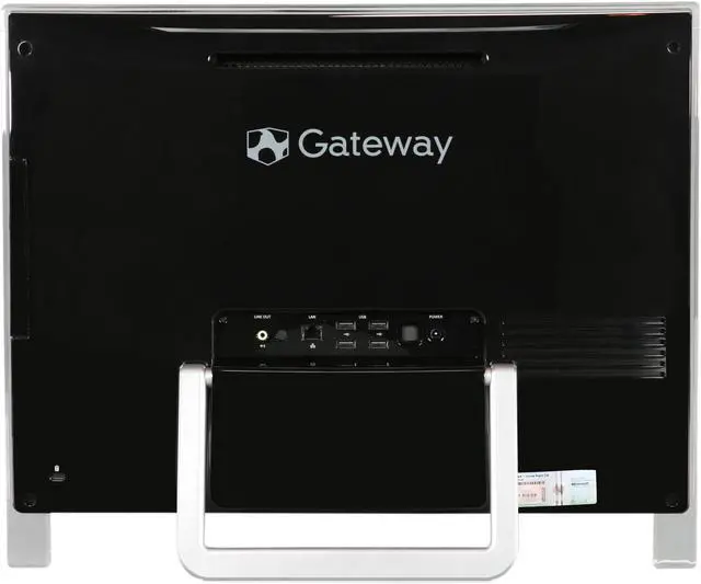 Alt view image 5 of 7 - Gateway Desktop PC One ZX4800-27 Intel Pentium T4500 4GB DDR2 500GB HDD 20.0" Touchscreen Windows 7 Home Premium 64-bit
