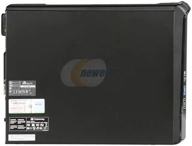 Alt view image 4 of 9 - Gateway Desktop PC SX Series SX2311-03 AMD Phenom II X4 820 4GB DDR3 1TB HDD NVIDIA GeForce 9200 Windows 7 Home Premium 64-bit