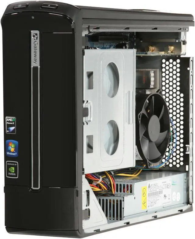 Alt view image 7 of 9 - Gateway Desktop PC SX Series SX2311-03 AMD Phenom II X4 820 4GB DDR3 1TB HDD NVIDIA GeForce 9200 Windows 7 Home Premium 64-bit