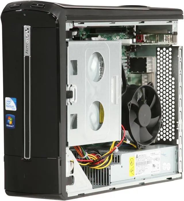 Alt view image 7 of 11 - Gateway Desktop PC SX Series SX2801-05 Intel Pentium E6700 6GB DDR3 1TB HDD Intel GMA X4500 Windows 7 Home Premium 64-bit