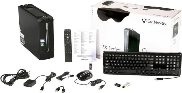 Alt view image 11 of 11 - Gateway Desktop PC SX Series SX2801-05 Intel Pentium E6700 6GB DDR3 1TB HDD Intel GMA X4500 Windows 7 Home Premium 64-bit