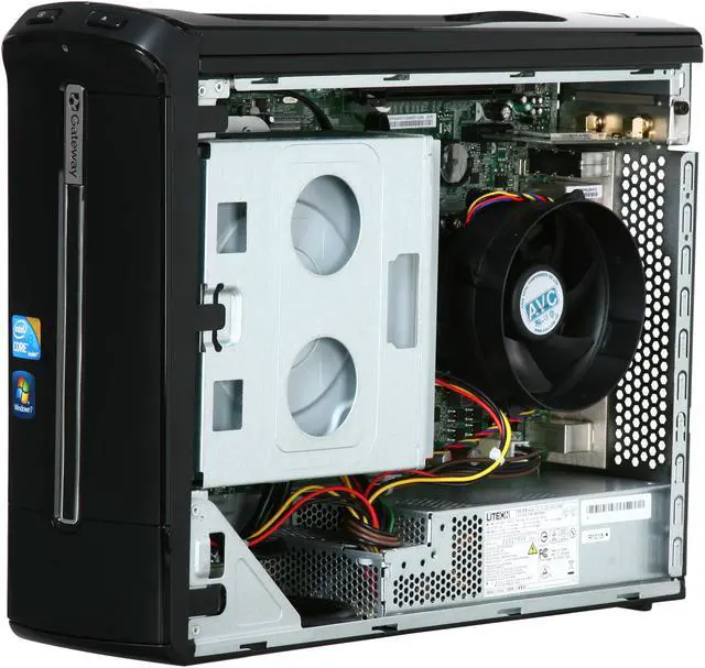 Alt view image 7 of 9 - Gateway Desktop PC SX Series SX2850-01 Intel Core i3-540 4GB DDR3 1TB HDD Intel HD Graphics Windows 7 Home Premium 64-bit