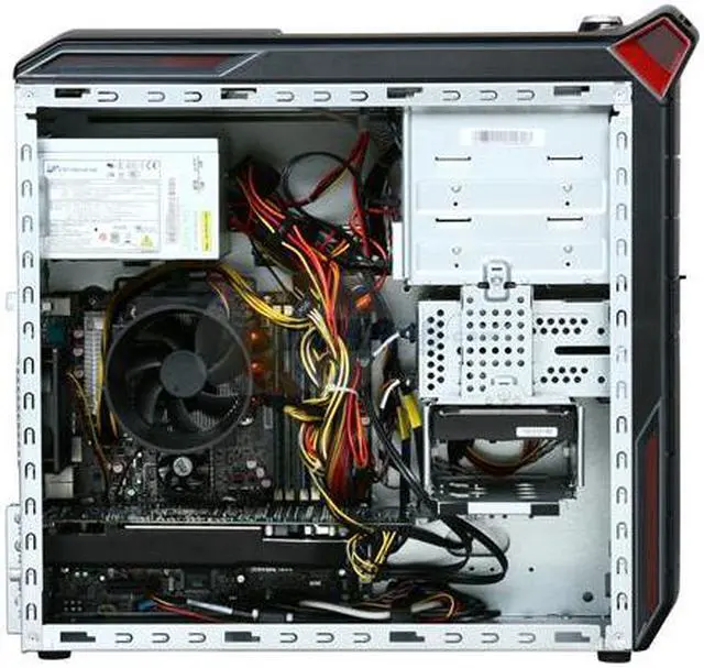 Alt view image 6 of 11 - Gateway Desktop PC FX Series FX6803-25 Intel Core i7-930 9GB DDR3 1.5TB HDD ATI Radeon HD 5850 Windows 7 Home Premium 64-bit