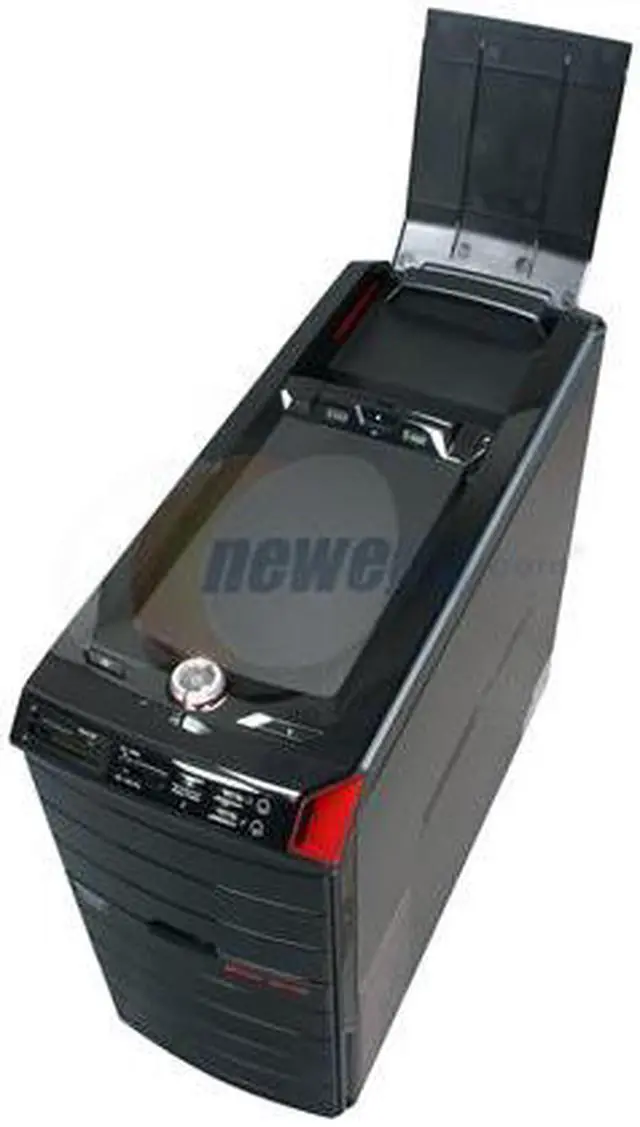 Alt view image 8 of 11 - Gateway Desktop PC FX Series FX6803-25 Intel Core i7-930 9GB DDR3 1.5TB HDD ATI Radeon HD 5850 Windows 7 Home Premium 64-bit