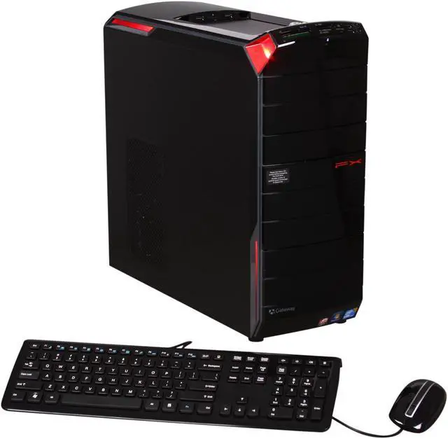 Main image of Gateway Desktop PC FX Series FX6803-35 Intel Core i7-930 9GB DDR3 1.5TB HDD ATI Radeon HD 5850 Windows 7 Home Premium 64-bit