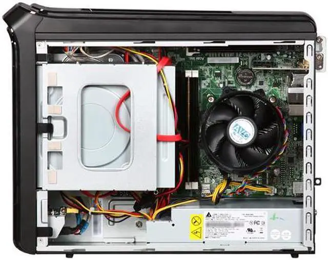 Alt view image 6 of 10 - Gateway Desktop PC SX2851-41 (PT.GBR02.003) Intel Core i3-550 4GB DDR3 1TB HDD Intel HD Graphics Windows 7 Home Premium 64-bit
