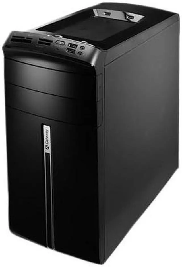 Main image of Gateway Desktop PC DX Series DX4840-02e Intel Core i5-650 4GB DDR3 640GB HDD Intel HD Graphics Windows 7 Home Premium 64-bit