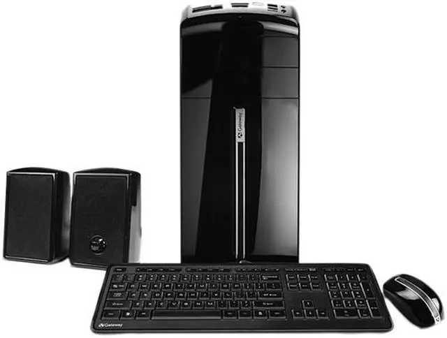 Alt view image 5 of 5 - Gateway Desktop PC DX Series DX4840-02e Intel Core i5-650 4GB DDR3 640GB HDD Intel HD Graphics Windows 7 Home Premium 64-bit