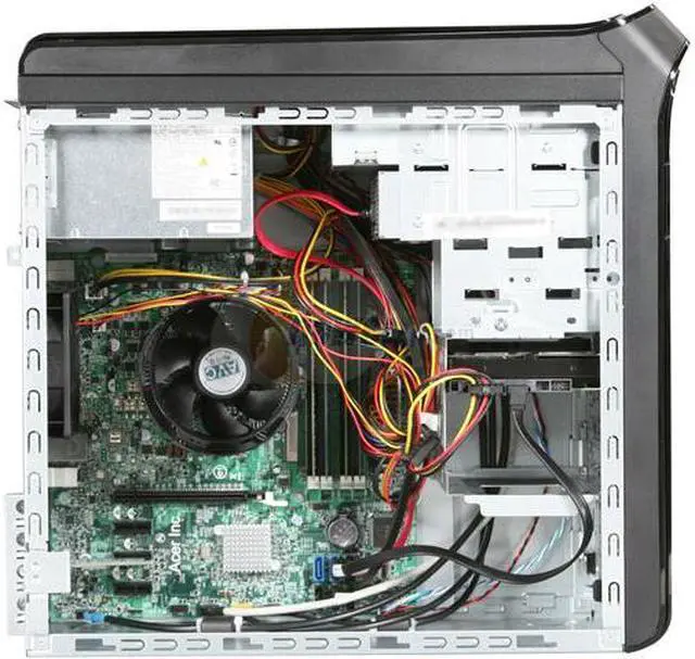 Alt view image 6 of 10 - Gateway Desktop PC DX4850-45u (PT.GBL02.018) Intel Core i5-2300 6GB DDR3 1TB HDD Intel HD Graphics 2000 Windows 7 Home Premium 64-bit