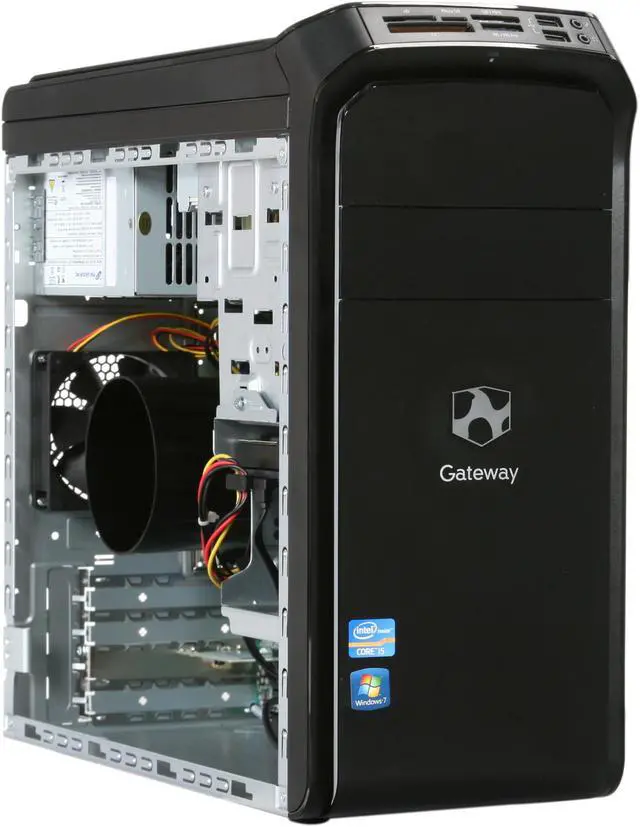 Alt view image 7 of 9 - Gateway Desktop PC DX4860-UR20P (PT.GCCP2.005) Intel Core i5-2300 6GB DDR3 1.5TB HDD Intel HD Graphics 2000 Windows 7 Home Premium 64-bit