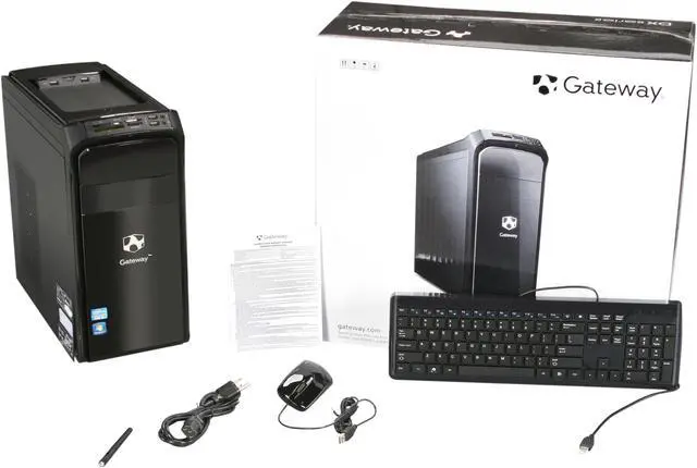 Alt view image 9 of 9 - Gateway Desktop PC DX4860-UR20P (PT.GCCP2.005) Intel Core i5-2300 6GB DDR3 1.5TB HDD Intel HD Graphics 2000 Windows 7 Home Premium 64-bit