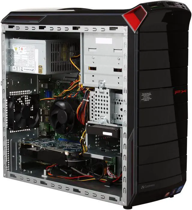 Alt view image 7 of 10 - Gateway Desktop PC FX6860-UR20P (PT.GCEP2.001) Intel Core i7-2600 8GB DDR3 1.5TB HDD AMD Radeon HD 6750 1GB Windows 7 Home Premium 64-bit