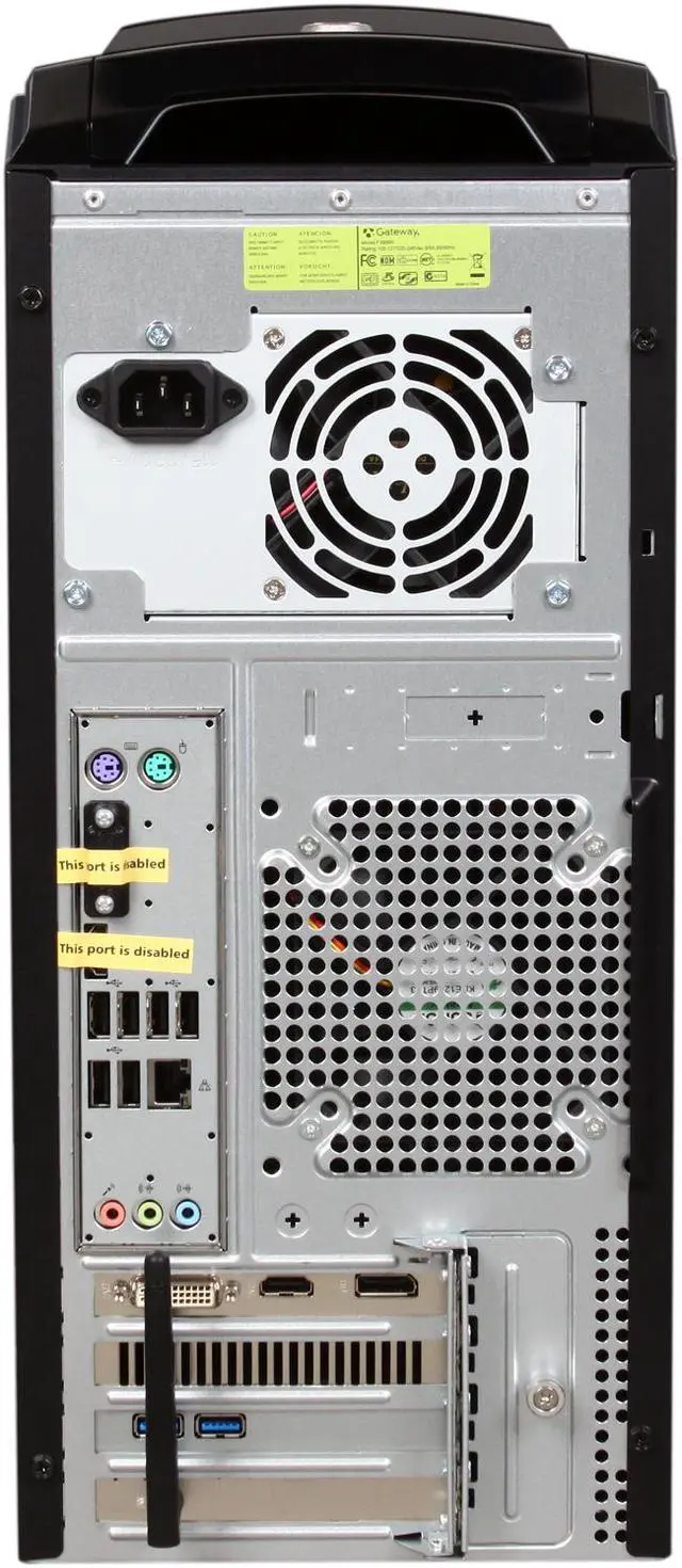 Alt view image 8 of 10 - Gateway Desktop PC FX6860-UR20P (PT.GCEP2.001) Intel Core i7-2600 8GB DDR3 1.5TB HDD AMD Radeon HD 6750 1GB Windows 7 Home Premium 64-bit