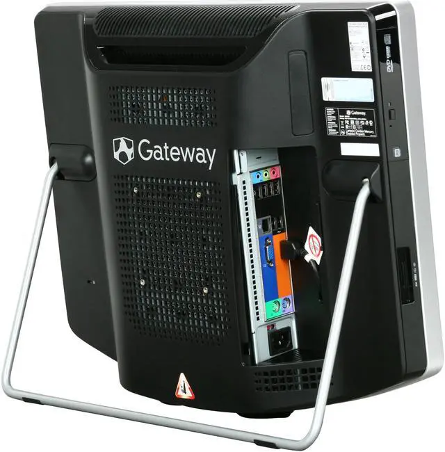 Alt view image 6 of 7 - Gateway All-in-One PC One ZX6961-UR20P (PW.GBUP2.003) Intel Core i3-2100 6GB DDR3 1TB HDD 23" Touchscreen Windows 7 Home Premium 64-bit