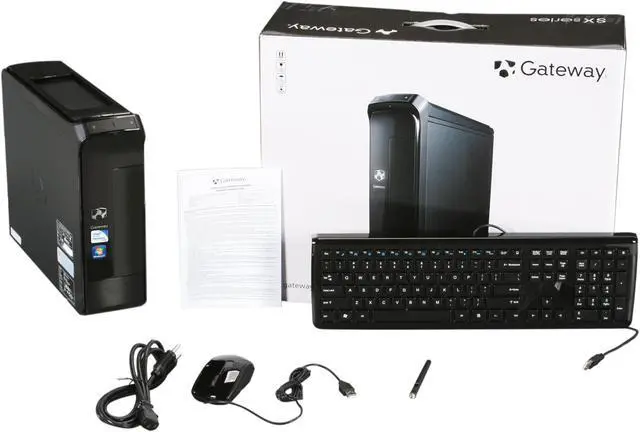 Alt view image 9 of 9 - Gateway Desktop PC SX2855-UR20P (PT.GCFP2.001) Intel Pentium G620 4GB DDR3 1TB HDD Intel HD Graphics Windows 7 Home Premium 64-bit
