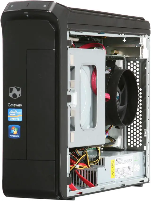 Alt view image 7 of 9 - Gateway Desktop PC SX2855-UR21P (PT.GCFP2.002) Intel Core i3-2100 6GB DDR3 1.5TB HDD Intel HD Graphics 2000 Windows 7 Home Premium 64-bit
