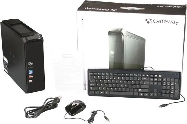Alt view image 8 of 8 - Gateway Desktop PC SX2370-UR30P (PT.GCRP2.001) AMD A6-3600 4GB DDR3 1TB HDD AMD Radeon HD 6530D Windows 7 Home Premium 64-Bit