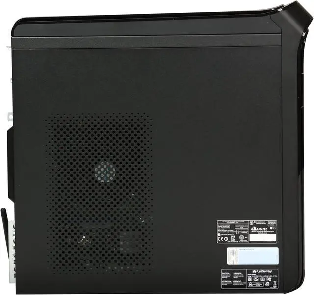 Alt view image 4 of 10 - Gateway Desktop PC DX4860-UR11P (PT.GCPP2.016) Intel Core i7-2600 8GB DDR3 2TB HDD Intel HD Graphics 2000 Windows 7 Home Premium 64-Bit