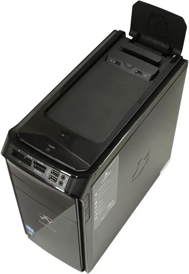 Alt view image 8 of 10 - Gateway Desktop PC DX4860-UR11P (PT.GCPP2.016) Intel Core i7-2600 8GB DDR3 2TB HDD Intel HD Graphics 2000 Windows 7 Home Premium 64-Bit