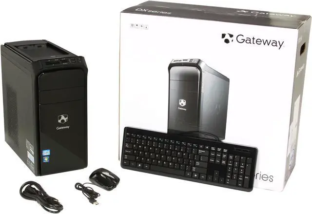 Alt view image 10 of 10 - Gateway Desktop PC DX4860-UR11P (PT.GCPP2.016) Intel Core i7-2600 8GB DDR3 2TB HDD Intel HD Graphics 2000 Windows 7 Home Premium 64-Bit