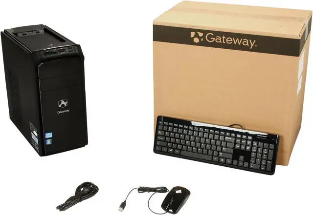 Alt view image 10 of 10 - Gateway Desktop PC DX Series DX4860-UB33P (PT.GCPP2.004) Intel Core i5-2320 8GB DDR3 1TB HDD Intel HD Graphics 2000 Windows 7 Home Premium 64-Bit