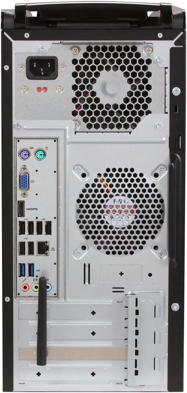 Alt view image 9 of 10 - Gateway Desktop PC DX Series DX4860-UR14P (DT.GD4AA.004) Intel Core i5-3450 6GB DDR3 1TB HDD Intel HD Graphics 2500 Windows 7 Home Premium 64-Bit