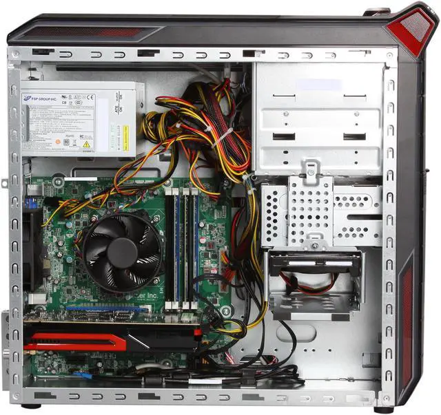 Alt view image 6 of 10 - Gateway Desktop PC FX Series FX6860-UR10P (DT.GD5AA.001) Intel Core i7-3770 12GB DDR3 2TB HDD AMD Radeon HD 7770 2GB Windows 7 Home Premium 64-Bit