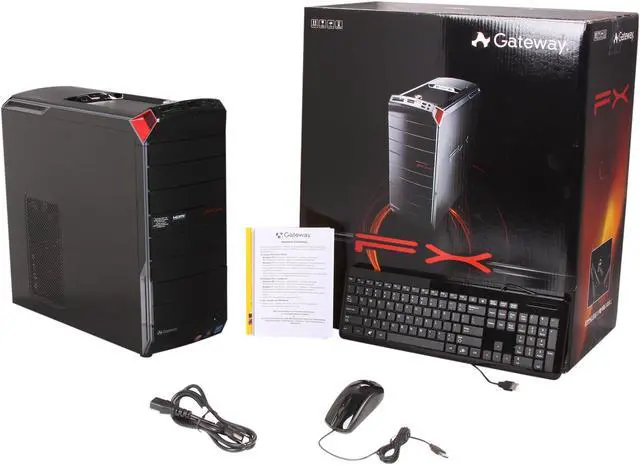 Alt view image 10 of 10 - Gateway Desktop PC FX Series FX6860-UR10P (DT.GD5AA.001) Intel Core i7-3770 12GB DDR3 2TB HDD AMD Radeon HD 7770 2GB Windows 7 Home Premium 64-Bit