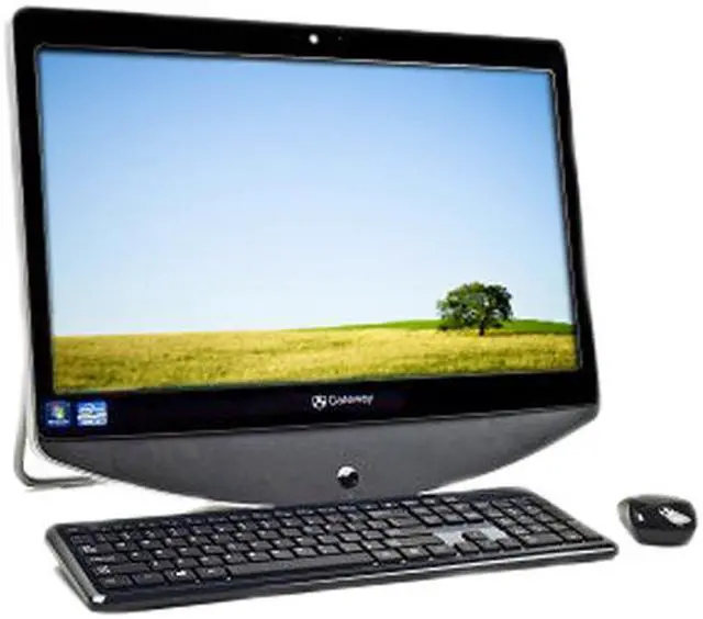 Alt view image 2 of 6 - Gateway All-in-One PC One ZX ZX6961-UB20P(PW.GBUP2.002) Intel Core i3-2100 4GB DDR3 1TB HDD 23" Touchscreen Windows 7 Home Premium 64-bit