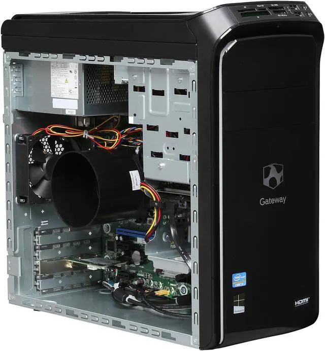 Alt view image 7 of 10 - Gateway Desktop PC DX4860-UR308 (DT.GE0AA.001

) Intel Core i3-2100 6GB DDR3 1TB HDD Intel HD Graphics Windows 8 64-bit