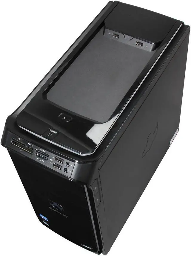 Alt view image 8 of 10 - Gateway Desktop PC DX4860-UR308 (DT.GE0AA.001

) Intel Core i3-2100 6GB DDR3 1TB HDD Intel HD Graphics Windows 8 64-bit