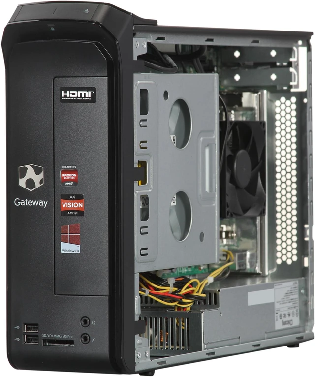 Open Box: Gateway Desktop PC SX2380-UR308 (DT.GDEAA.001) AMD A4-5300 ...