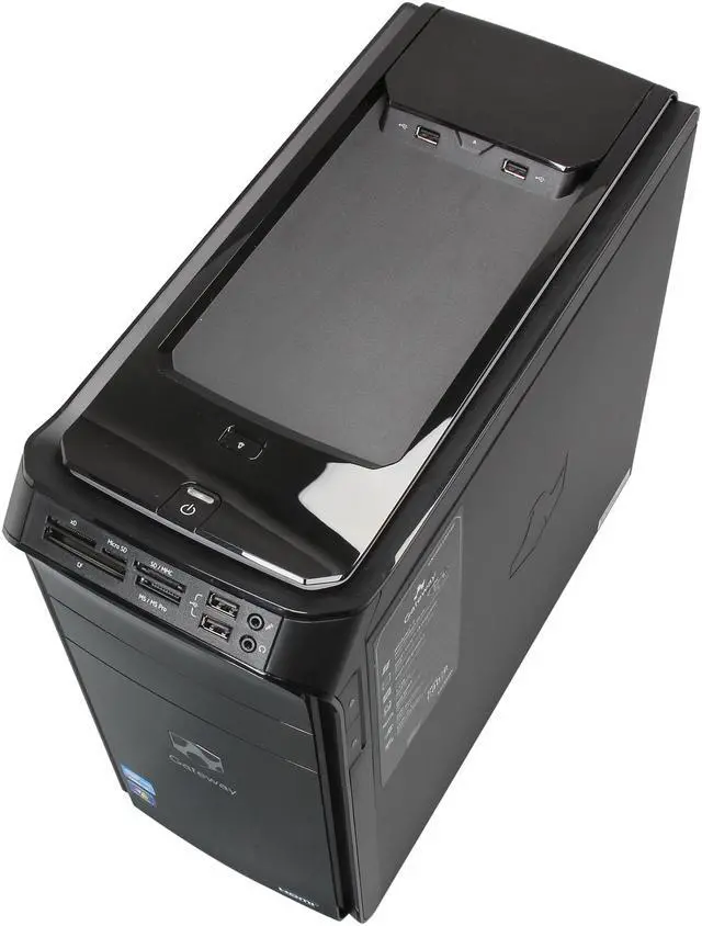 Alt view image 8 of 10 - Gateway Desktop PC DX4860-UM10P (PT.GCPP2.022) Intel Core i3-2120 8GB DDR3 1.5TB HDD Intel HD Graphics 2000 Windows 7 Home Premium 64-Bit