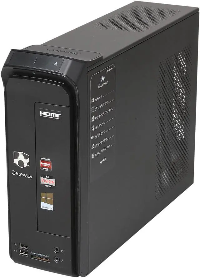 Refurbished: Gateway Desktop PC SX2110G-UW318 (DT.GDYAA.002) AMD
