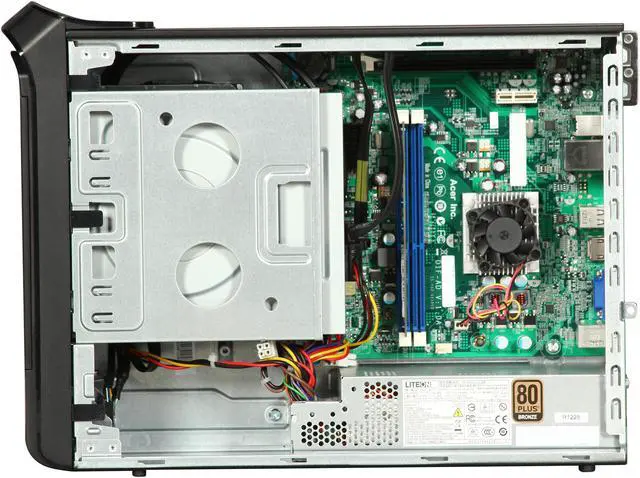 Alt view image 6 of 9 - Gateway Desktop PC SX2110G-UW308 (DT.GDYAA.001) AMD E1-1200 4GB DDR3 500GB HDD AMD Radeon HD 7310 Windows 8