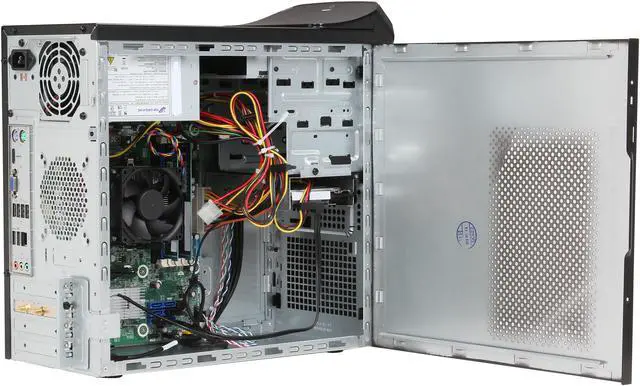Alt view image 5 of 10 - Gateway Desktop PC DX4380-UR22 (DT.GEGAA.002) AMD A8-6500 8GB DDR3 1TB HDD AMD Radeon HD 8570D Windows 8