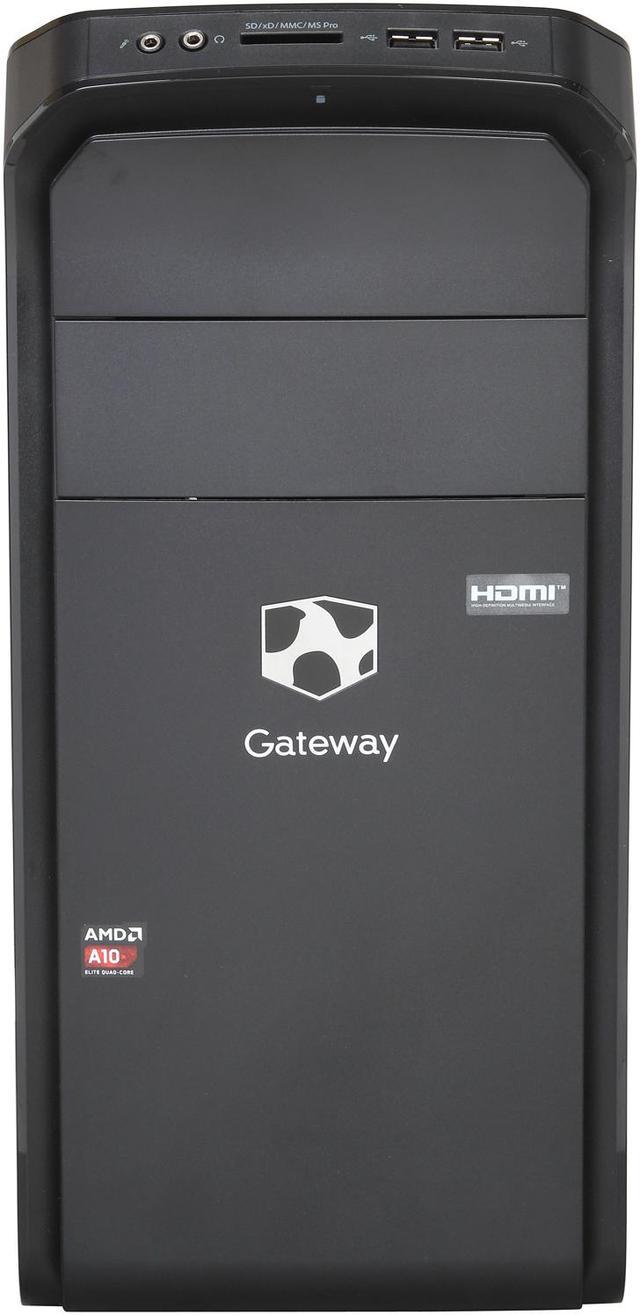 Gateway Desktop PC DX4380-UR23 (DT.GEGAA.003) AMD A10-6700 10GB DDR3 1TB  HDD AMD Radeon HD 8670D Windows 8 - Newegg.com