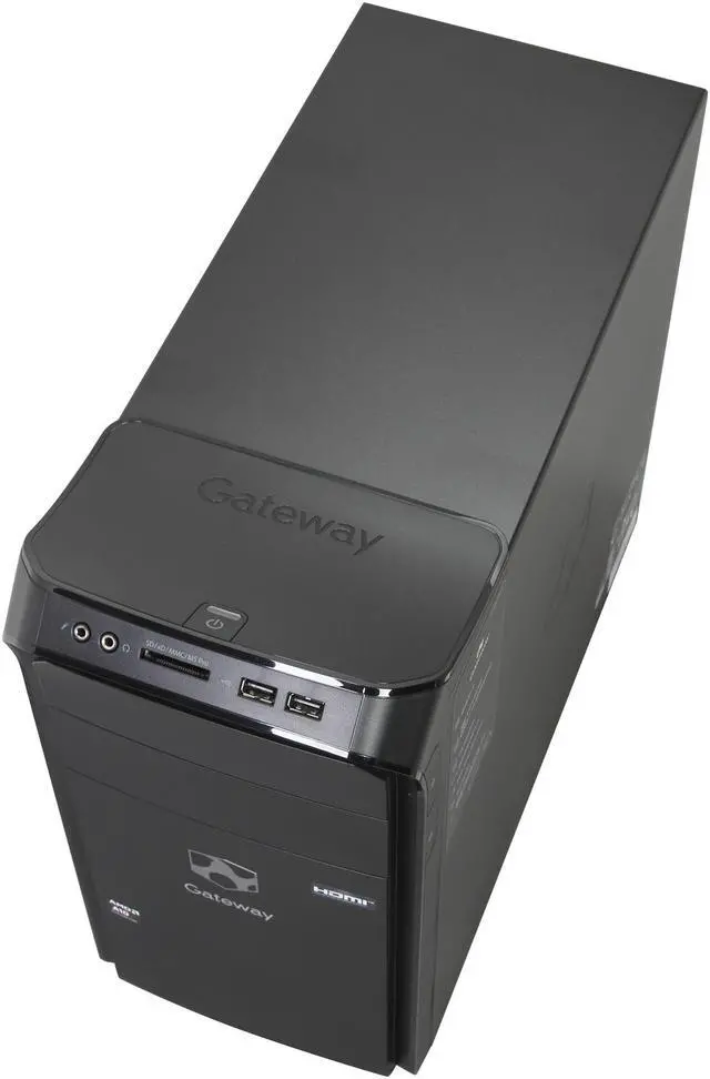 Alt view image 8 of 10 - Gateway Desktop PC DX4380-UR23 (DT.GEGAA.003) AMD A10-6700 10GB DDR3 1TB HDD AMD Radeon HD 8670D Windows 8