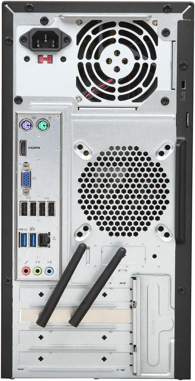 Alt view image 9 of 10 - Gateway Desktop PC DX4380-UR23 (DT.GEGAA.003) AMD A10-6700 10GB DDR3 1TB HDD AMD Radeon HD 8670D Windows 8