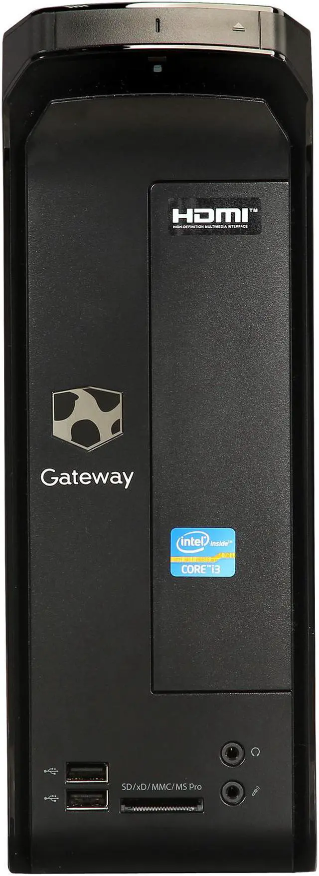 Alt view image 2 of 9 - Gateway Desktop PC SX2865-UR26 (DT.GEBAA.00) Intel Core i3-3240 4GB DDR3 1TB HDD Intel HD Graphics 2500 Windows 8