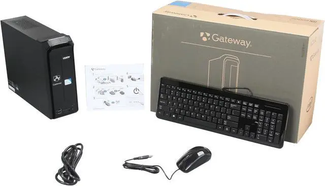 Alt view image 9 of 9 - Gateway Desktop PC SX Series SX2865-UR348 (DT.GDPAA.005) Intel Pentium G630 4GB DDR3 500GB HDD Intel HD Graphics Windows 8