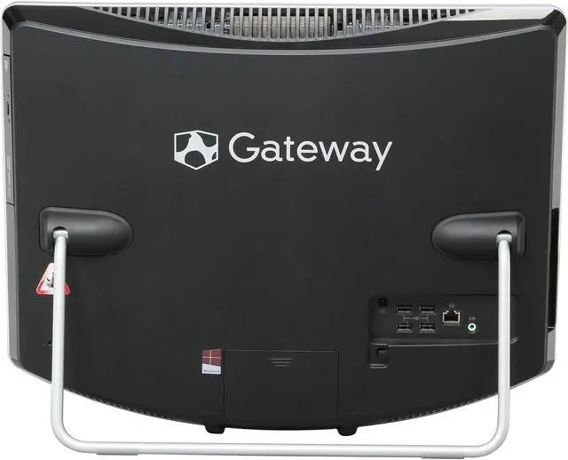 Alt view image 8 of 10 - Gateway All-in-One PC ZX4250G-UW308-FB-R AMD E-350 4GB DDR3 500GB HDD AMD Radeon HD 6310 Windows 8 64-Bit